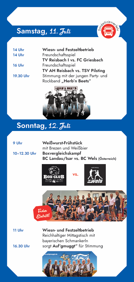 Samstag Sonntag